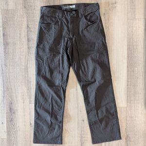 Carhartt Relaxed Fit Work Pants Mens 32x30 Brown Canvas Duck Utility Pocket Carp